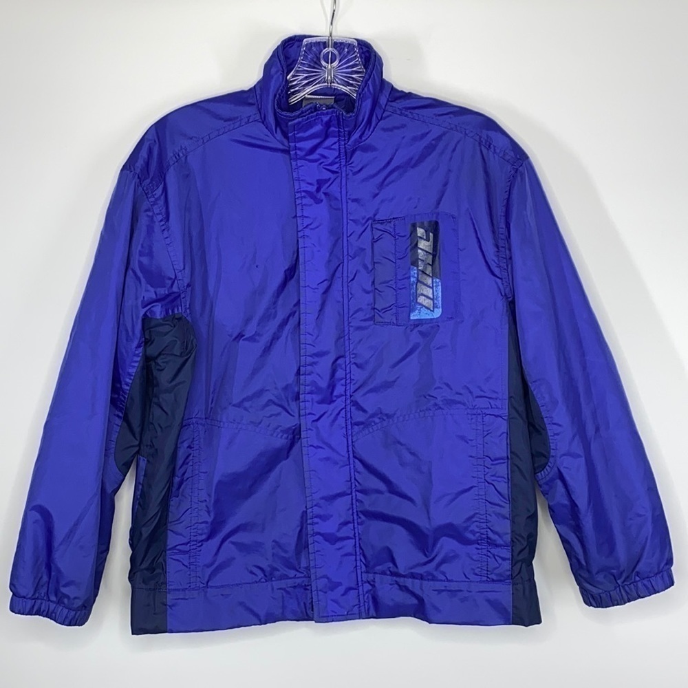 Vintage Nike Youth Blue Jacket Size Medium